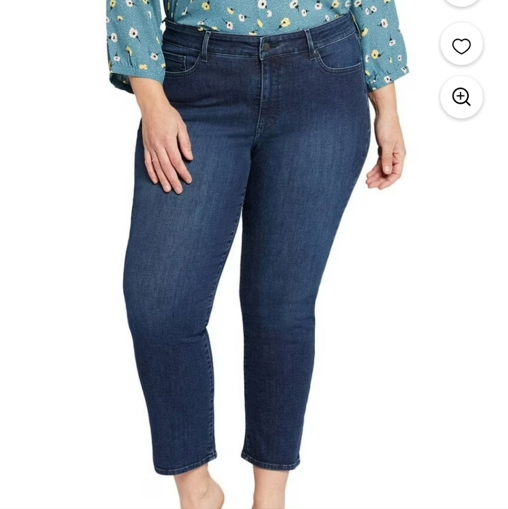 NYDJ | Marylin Straight Ankle Jeans in Breathtaking Blue
